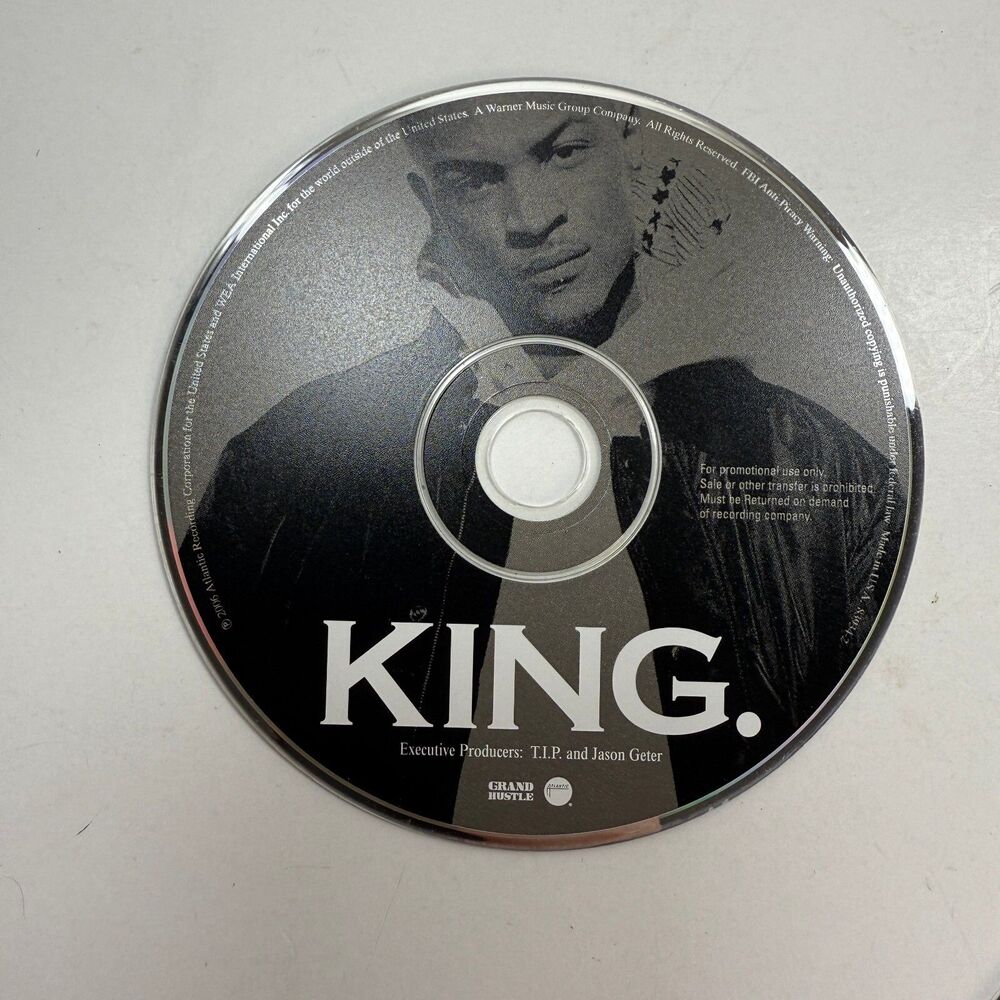 T.I. - KING (2006) ALBUM GRAND HUSTLE (CD ONLY) RAP HIP HOP DISC ONLY